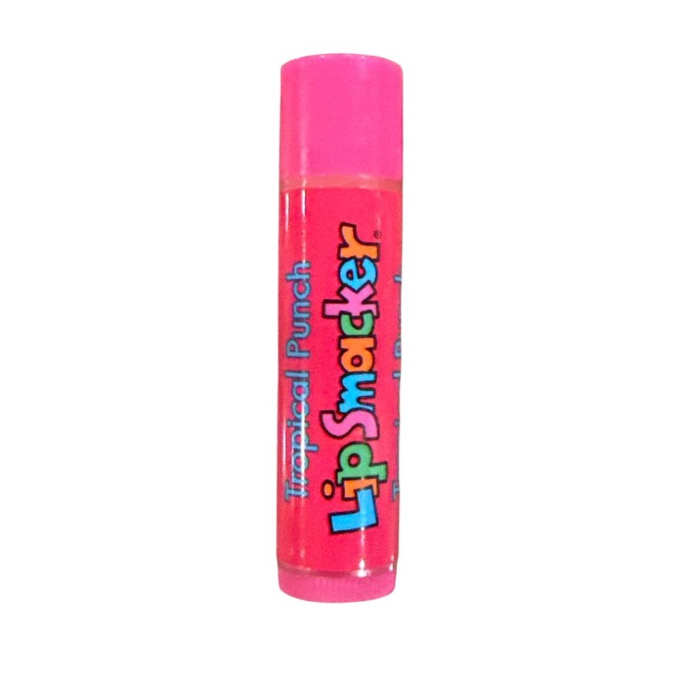 BONNE BELL Lip Smacker Balm TROPICAL PUNCH Vintage BUBBLE FONT World of Smackers